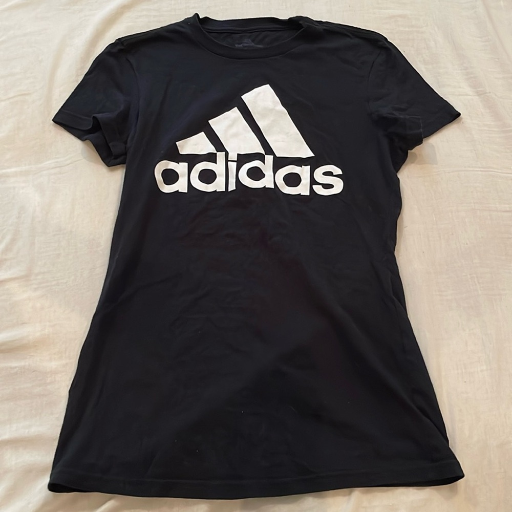Adidas black T-shirt  XS